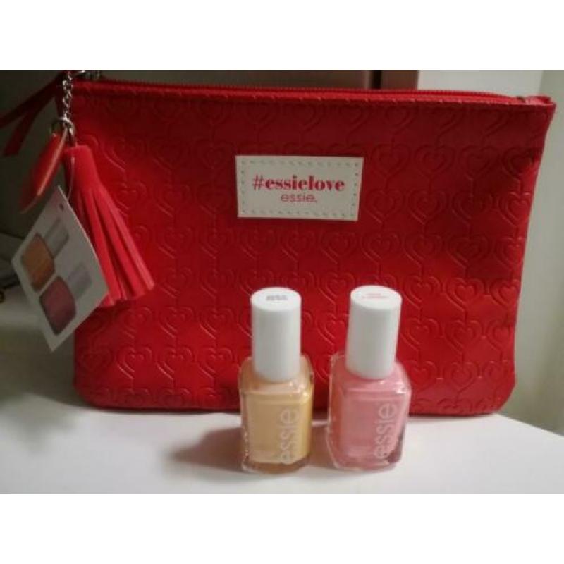 NIEUW: Essie nagellak en toilettasje make-up tasje ??