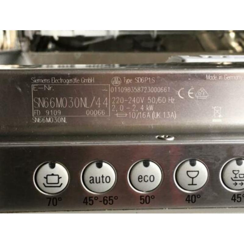 Siemens inbouw vaatwasser 60 cm