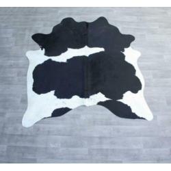 Lederstore ? Koeienhuid koeienvel zwart wit 185x175cm
