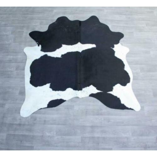 Lederstore ? Koeienhuid koeienvel zwart wit 185x175cm