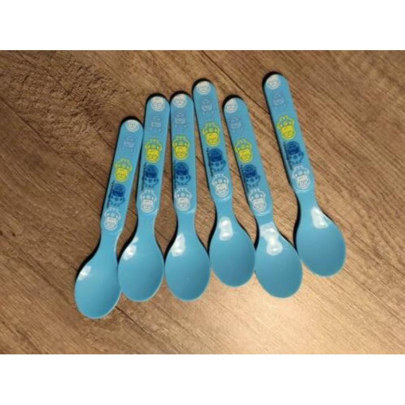 Nieuw plastic Minions servies set met borden, bekers en meer