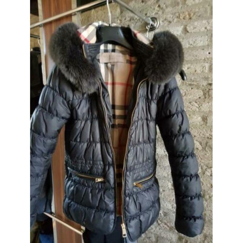 Burberry winterjas origineel 34