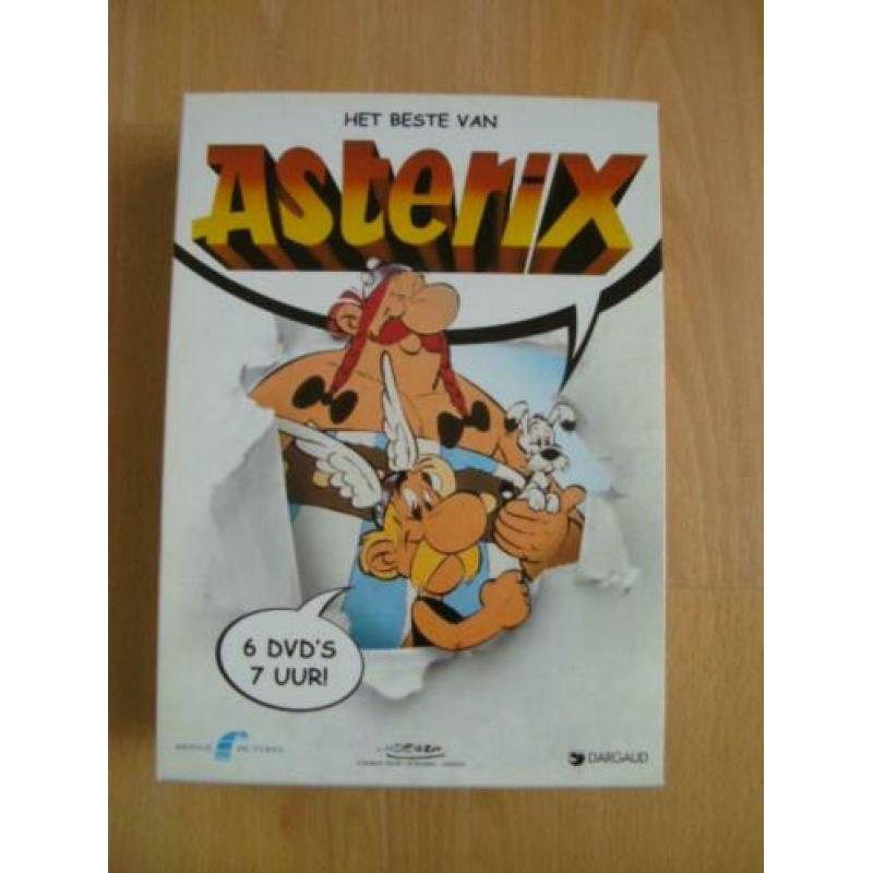 Het beste van Asterix, DVD box, 6 DVD's