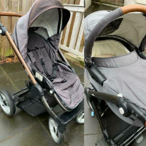Mutsy EVO Urban Normad Dark grey kinderwagen