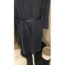 Donkerblauwe jurk C&A maat 44/46