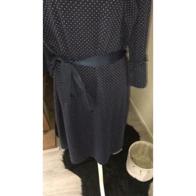 Donkerblauwe jurk C&A maat 44/46