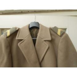 Nette warme landmacht jas winter mantel uit 1971 kl