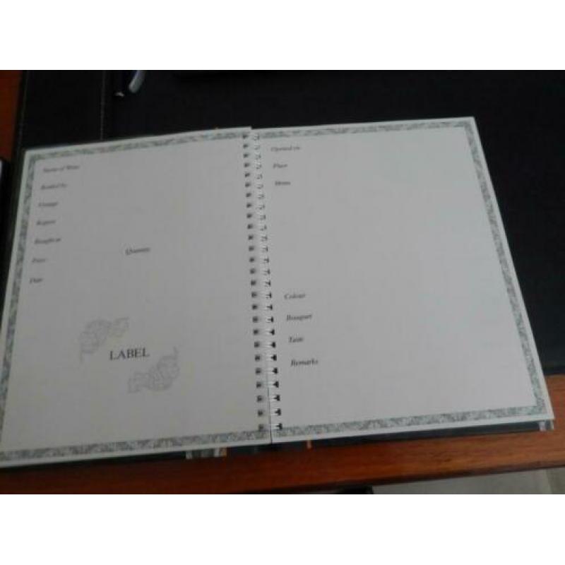 Wijn record book by Alan Hutchicon