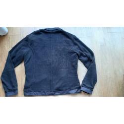 Stoere zwarte colbert / blazer van Diesel maat XXL