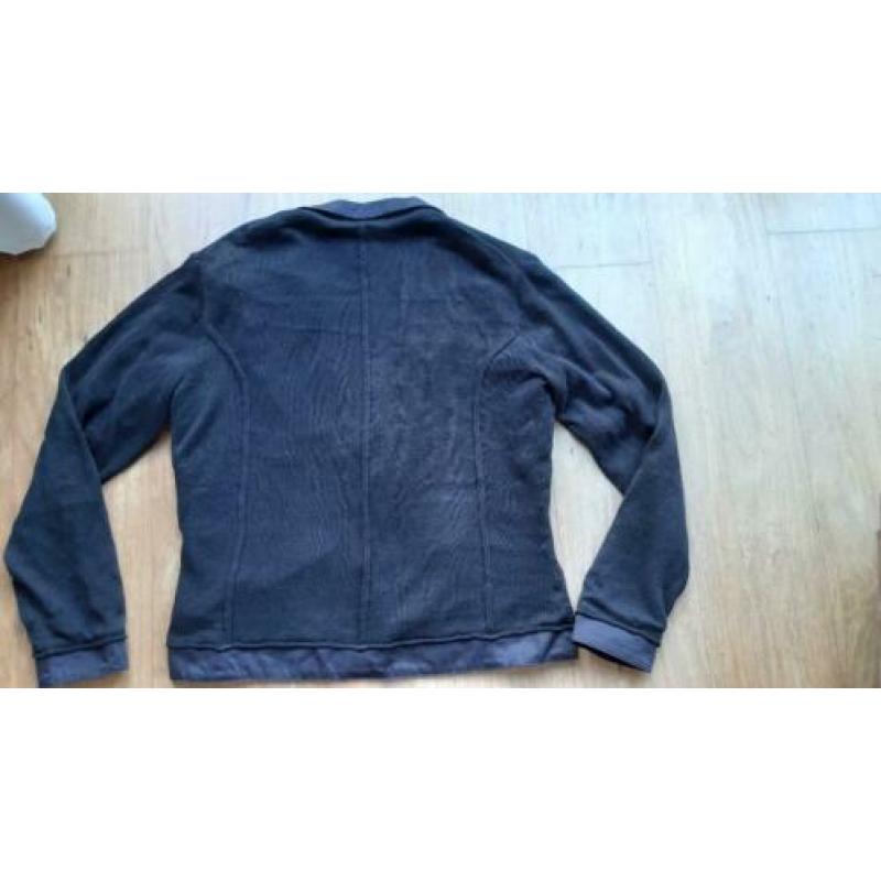 Stoere zwarte colbert / blazer van Diesel maat XXL