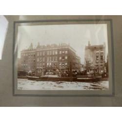 Oude lijst met foto van Amsterdam? Uit 1912