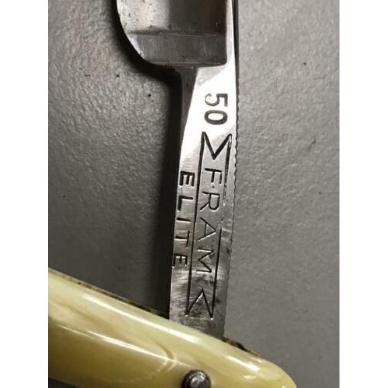 Open scheermes / straight razor
