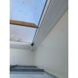 Lichtkoepels unieke maat 2200x2200 in goede staat 2 stuks