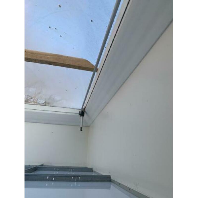 Lichtkoepels unieke maat 2200x2200 in goede staat 2 stuks
