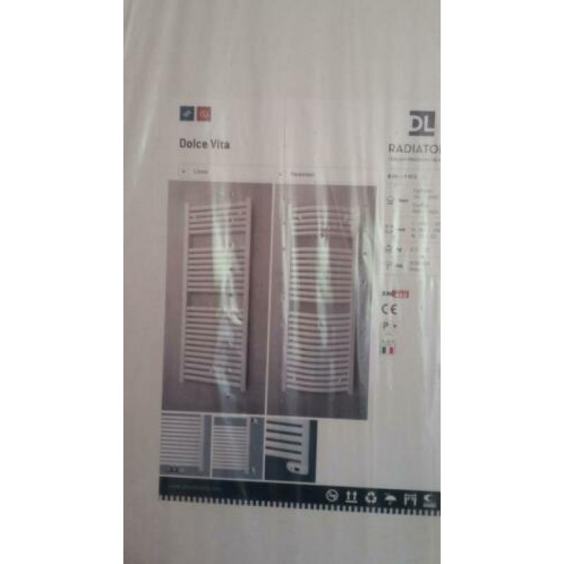 Design radiator - wit H 1450 x B 600 NIEUW