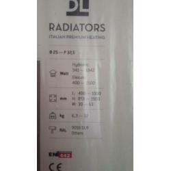 Design radiator - wit H 1450 x B 600 NIEUW