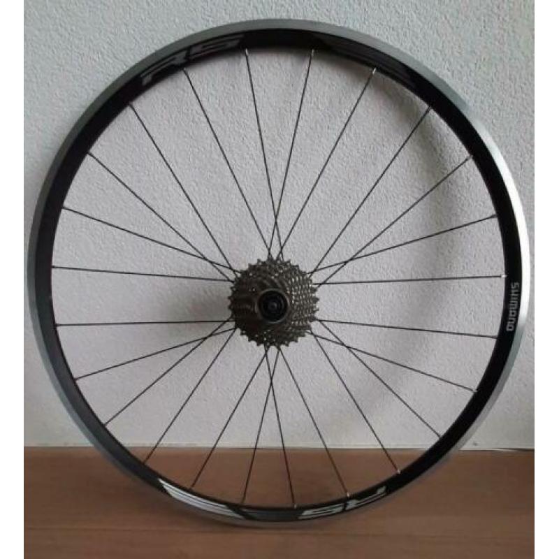 RS 100 racefiets achterwiel / trainingswiel incl. cassette