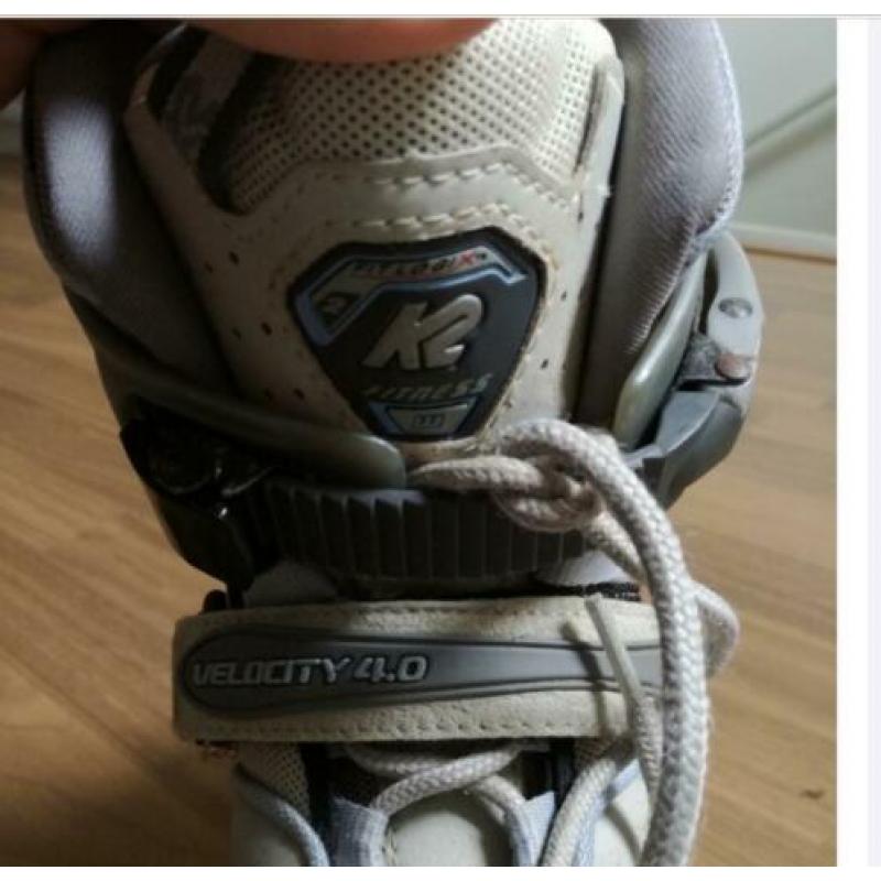 Te koop skeelers k2 velocity 4.0. Maat 39/40