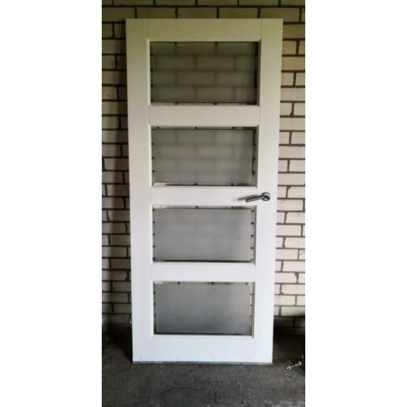 2 linksdraaiende opdekdeuren 83cm