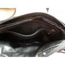 Bolsos Domingo leren schoudertas