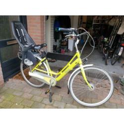 Yepp achterzitje Maxi Easyfit zwart