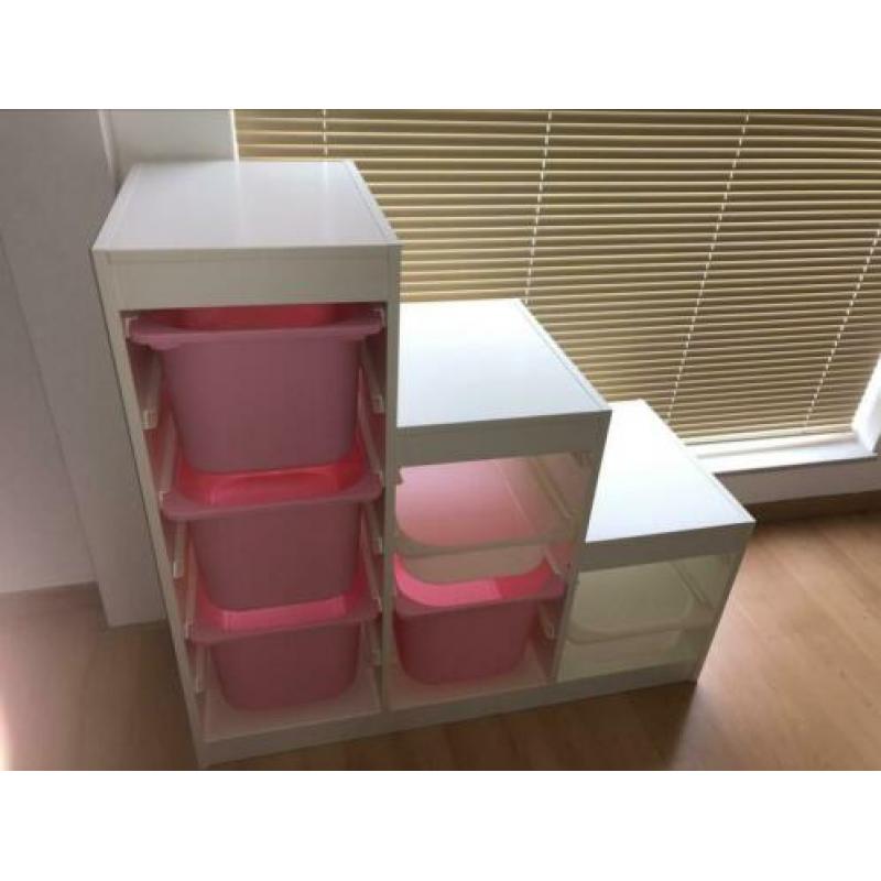 Ikea trofast met bakken