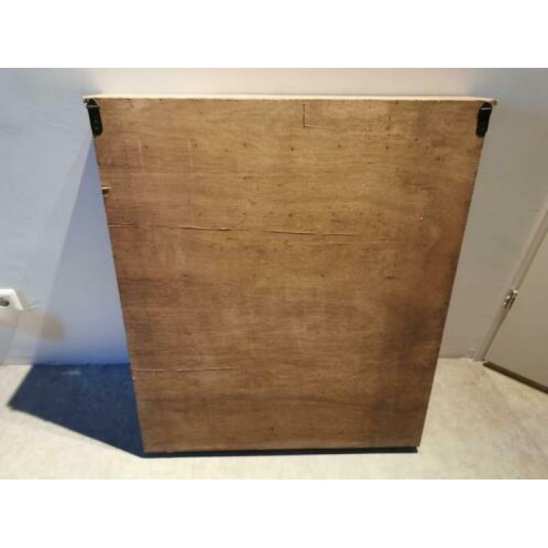 Letterbak van hout