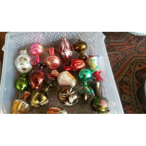 antieke kerstbal 75 karafjes en dergelijke