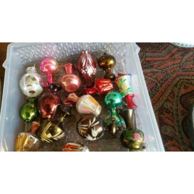antieke kerstbal 75 karafjes en dergelijke
