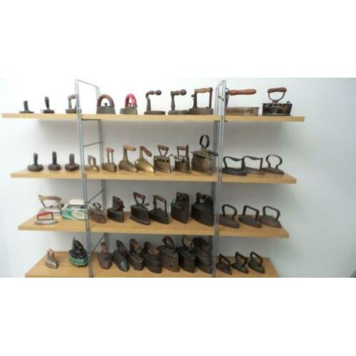 Authentieke strijkijzer collectie