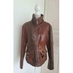 Leren Skira dames jas L
