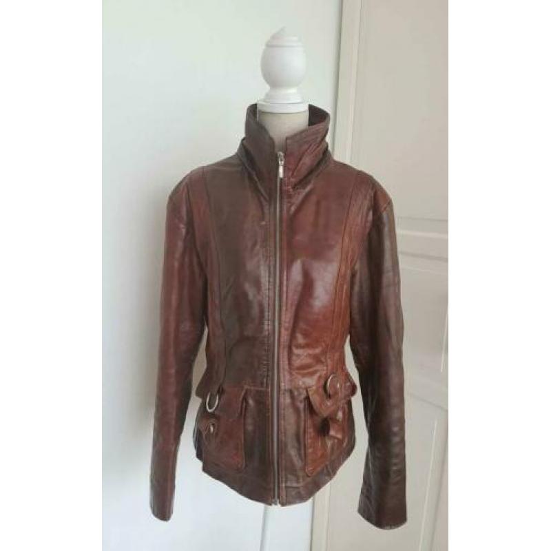 Leren Skira dames jas L
