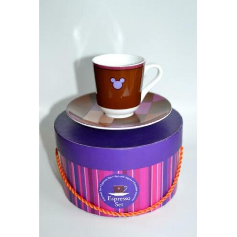 Disney Mickey MOUSE Sieger design servies NIEUW kopjes kom