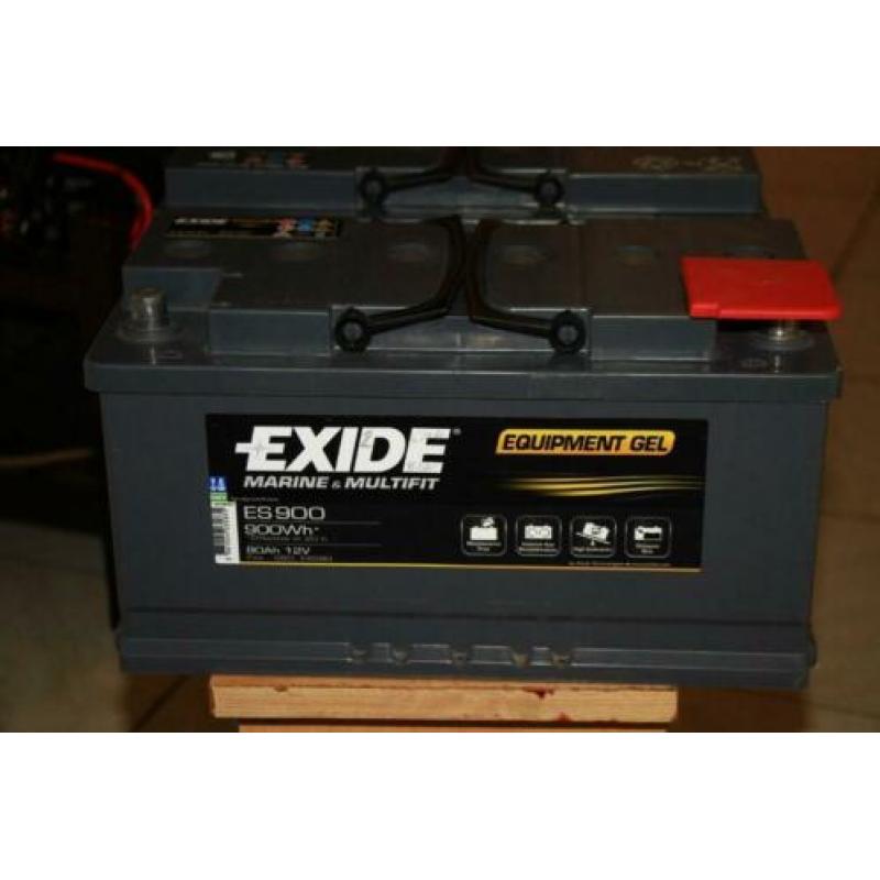 EXIDE GEL accus 80 ah 12 volt