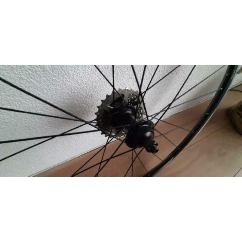 RS 100 racefiets achterwiel / trainingswiel incl. cassette
