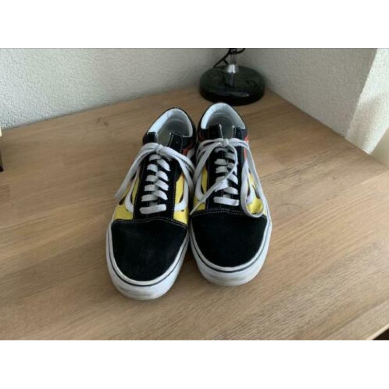 Vans flame old skool, maat 43