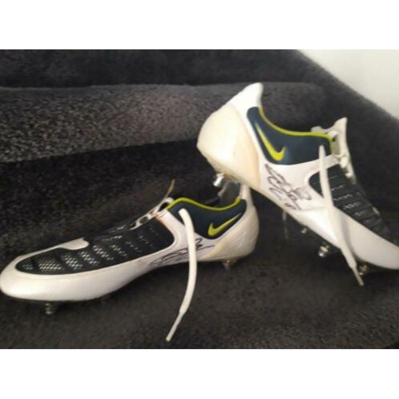 Giovanni van Bronckhorst Feyenoord matchworn voetbalschoenen