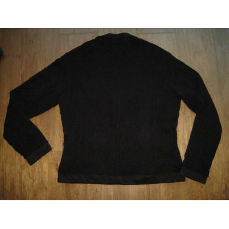 Stoere zwarte colbert / blazer van Diesel maat XXL