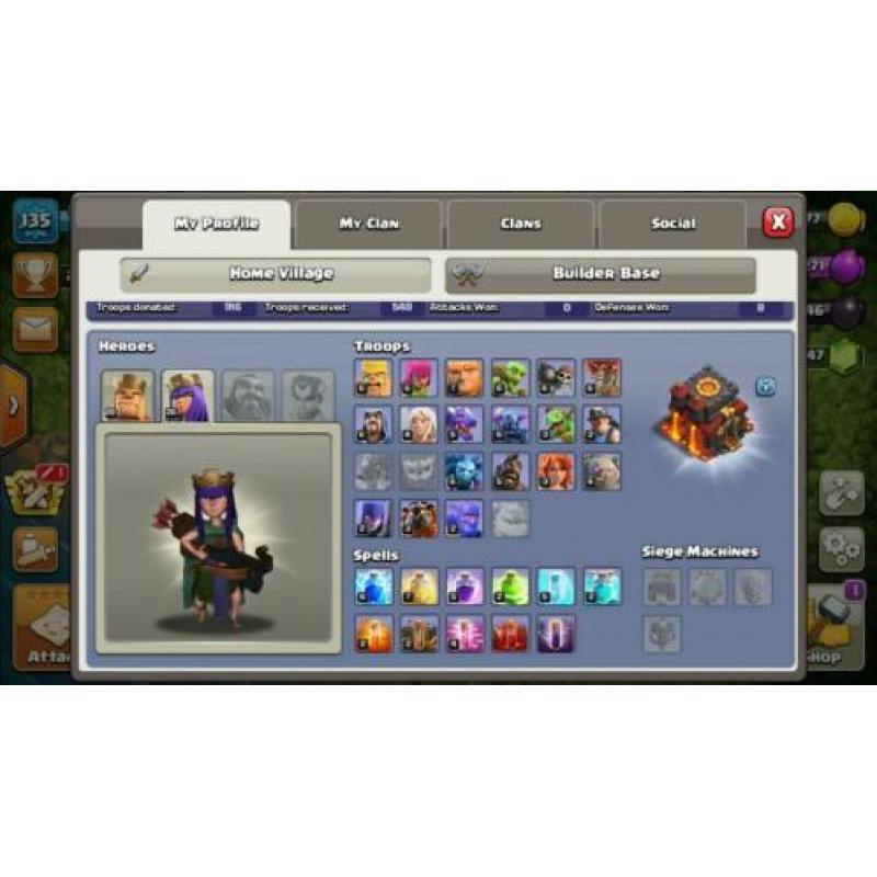 Clash of clans acc th10