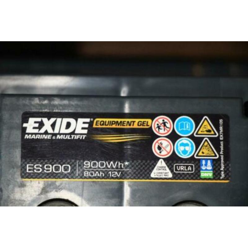 EXIDE GEL accus 80 ah 12 volt