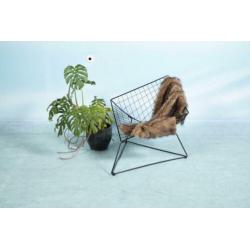 Vintage design draadfauteuil ‘Oti’ Gammelgaard 80s memphis