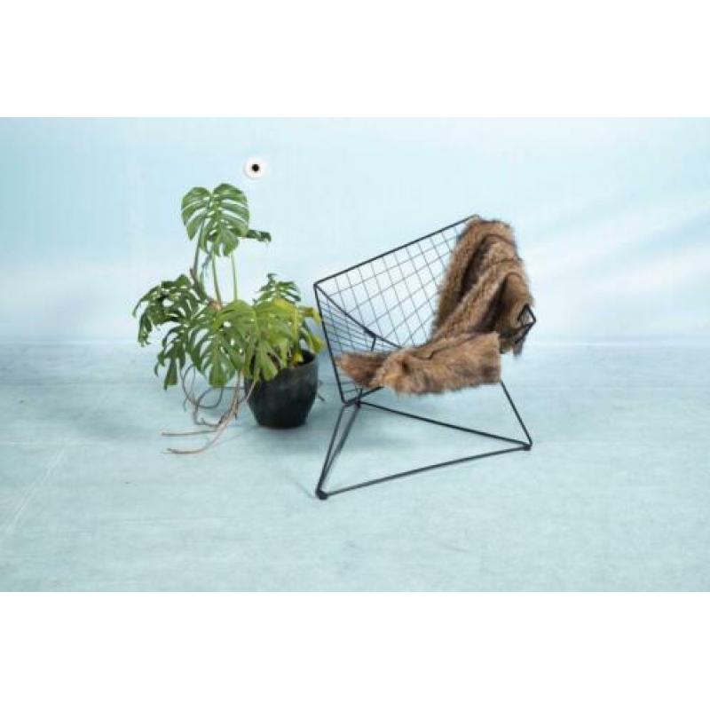 Vintage design draadfauteuil ‘Oti’ Gammelgaard 80s memphis