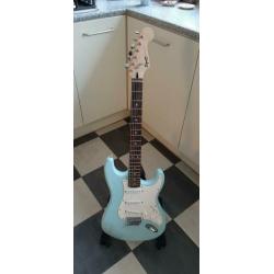 Fender Squier Bullet baby blue mint condition!