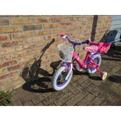 Minnie Mouse fiets 14 inch