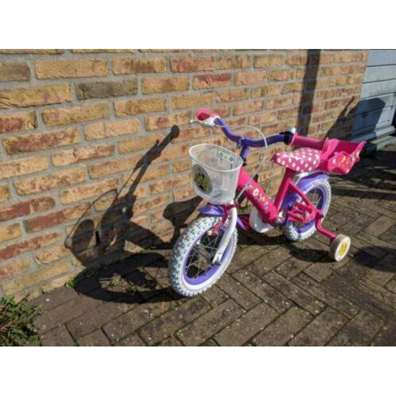 Minnie Mouse fiets 14 inch