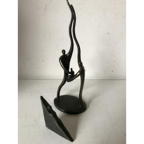 Bronzen beeldjes 1 koop 9/21 cm