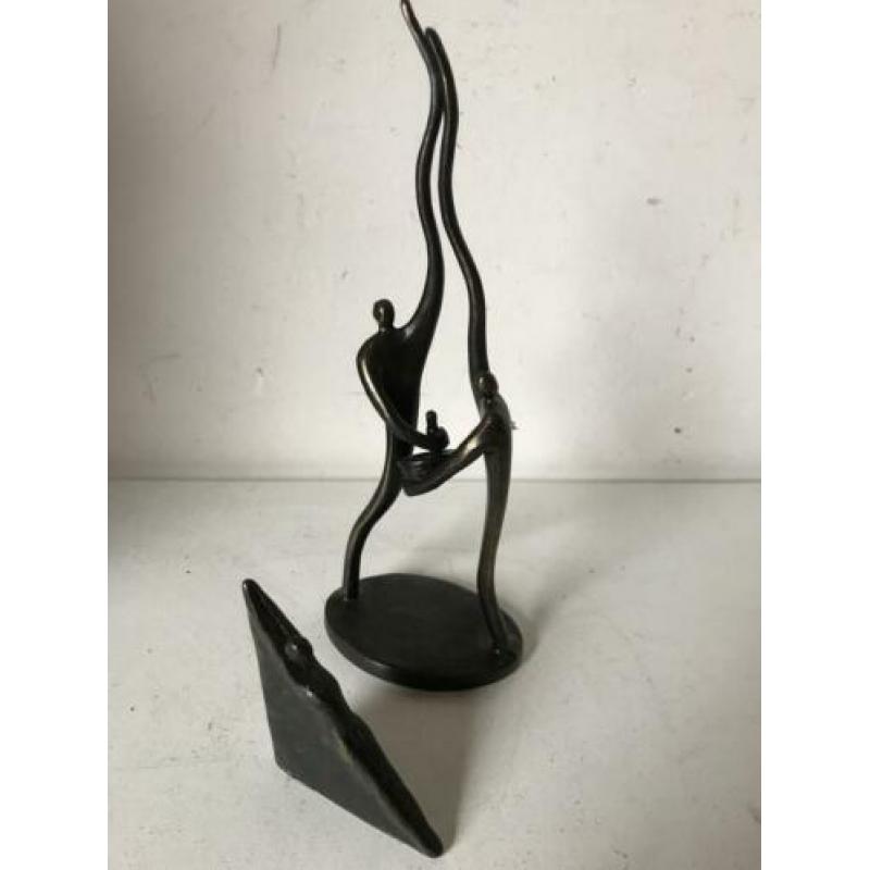 Bronzen beeldjes 1 koop 9/21 cm