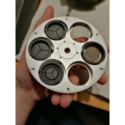 Leitz condenser wheel with original box - microscoop