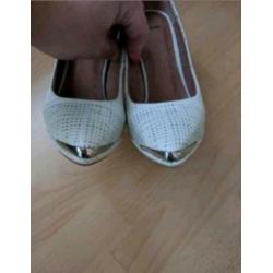 Leren pumps wit ASOS 36