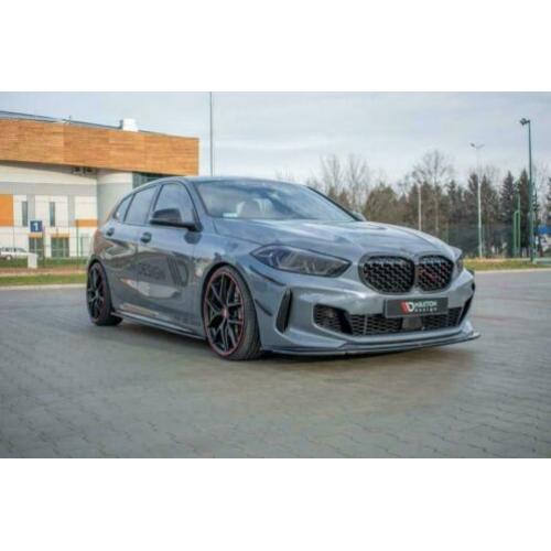Voorlip sideskirt spoiler splitter - BMW 1 F40 M-Pack 2019+